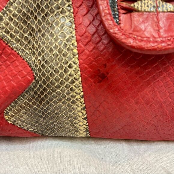 RARE‎ Vintage San Marco Brand Genuine Leather Large Handbag - Picture 15 of 15